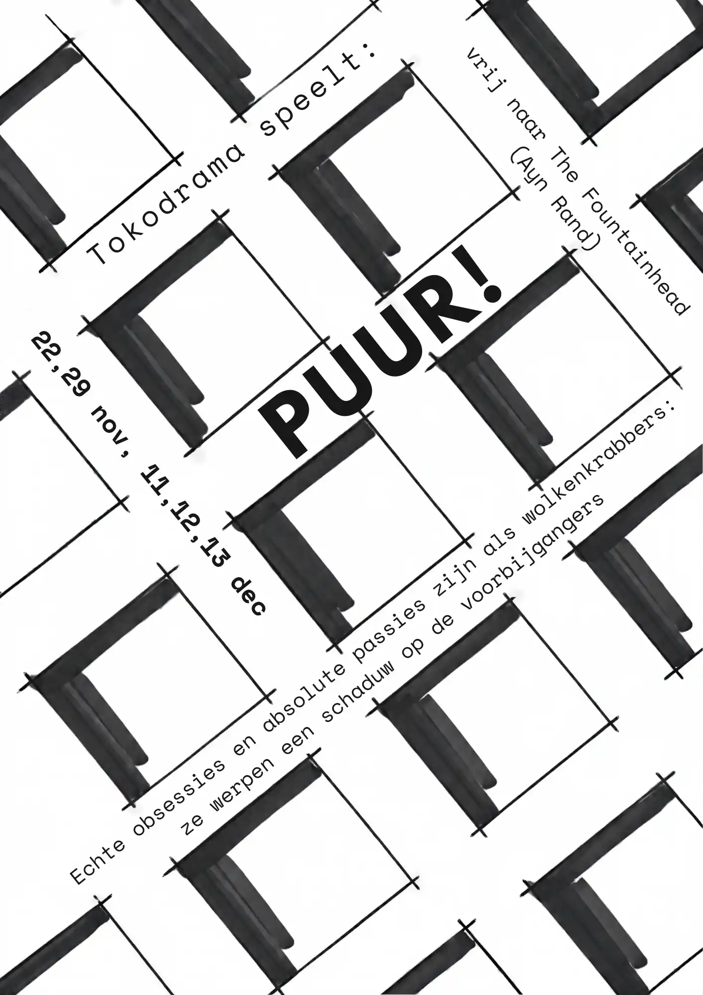 Voorkant flyer PUUR